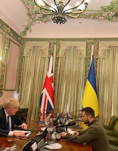 İngiltere Başbakanı Johnson'dan Kiev'e sürpriz ziyaret