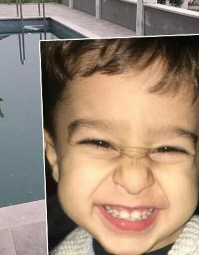Havuza düşen 3 yaşındaki Yamaç'tan acı haber