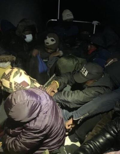 Türk karasularına itilen 37 göçmen kurtarıldı