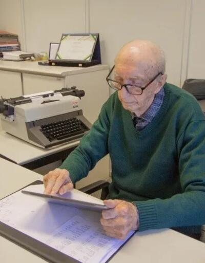 84 yıldır aynı şirkette çalışan Brezilyalı adam Rekorlar Kitabı'na girdi