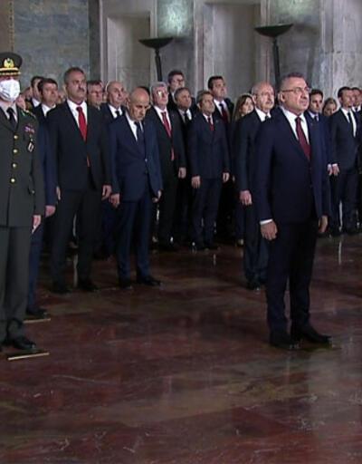 Son dakika... Devlet erkanı Atatürk'ün huzurunda 
