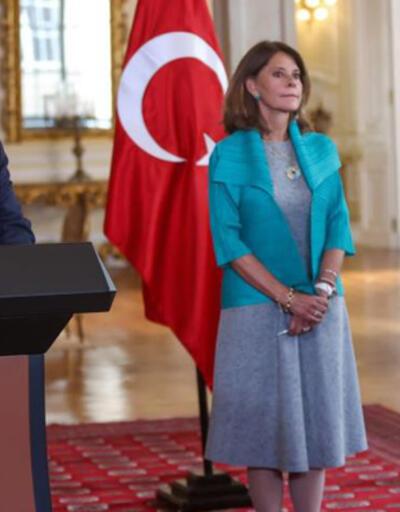 Çavuşoğlu, Kolombiya Devlet Başkanı'yla görüştü