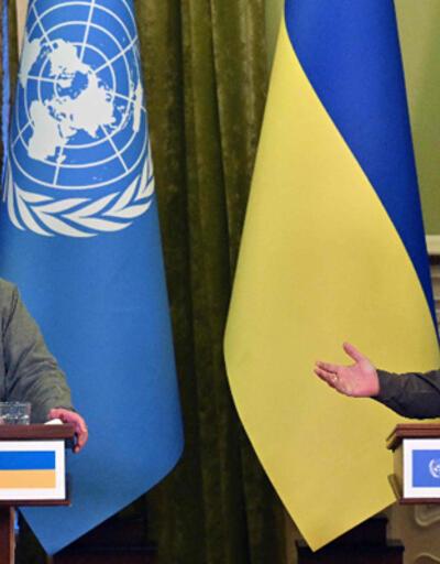 Zelenskiy, BM Genel Sekreteri Guterres ile Kiev’de görüştü