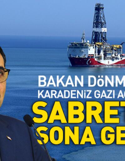Bakan Fatih Dönmez: Karadeniz gazında sabrettik, sonuna geldik