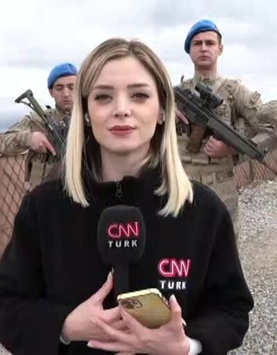 CNN TÜRK ekibi sınırdaki Şamya Taşı üs bölgesinde: Vatan nöbetinde bayram