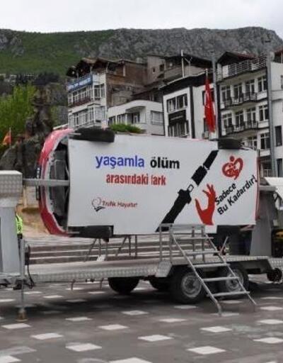 Amasya’da ‘Yayalar için 5 adımda güvenli trafik' uygulaması tanıtıldı