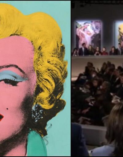 Andy Warhol'un ünlü Marilyn Monroe portresi, rekor fiyata alıcı buldu