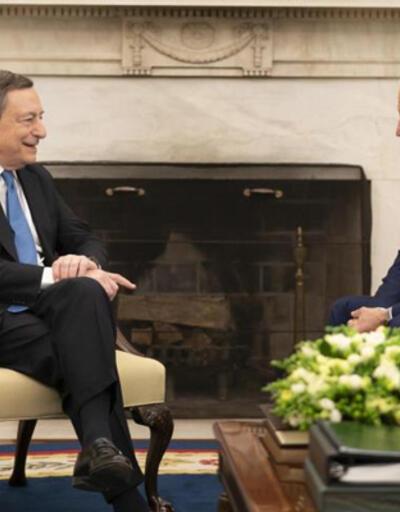 Biden, İtalya Başbakanı Draghi ile Beyaz Saray’da bir araya geldi