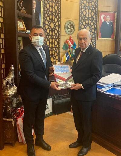 Başkan Yücel MHP Lideri Bahçeli'yi ziyaret etti