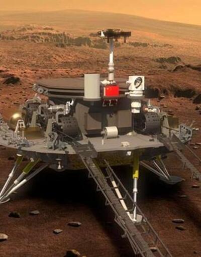 Çin'in Mars'a gönderdiği uzay aracı Zhurong'dan yeni keşif