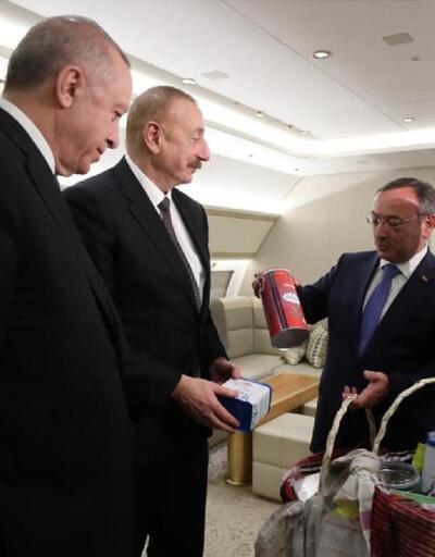 Alim’den Cumhurbaşkanı Aliyev'e Rize çayı hediyesi