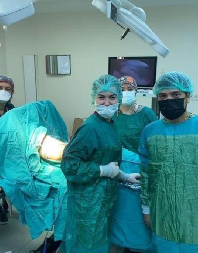 Osmaniye’de çocuk hastaya kapalı akciğer ameliyatı