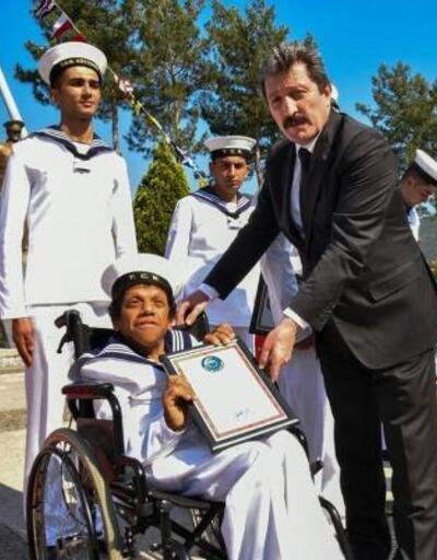 Muğla'da 44 engelli 1 günlüğüne asker oldu