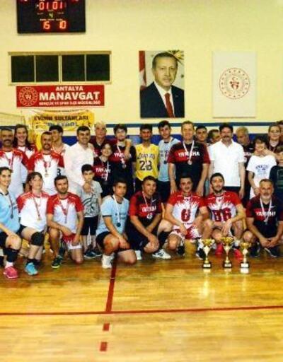 Manavgat'ta Voleybol Turnuvası