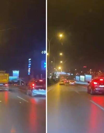 İstanbul trafiğinde sürücü kavgası