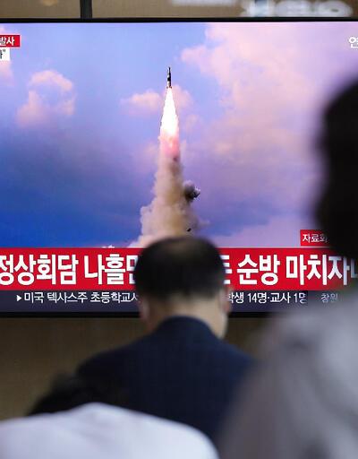  Kuzey Kore, Biden'ı füzelerle uğurladı 