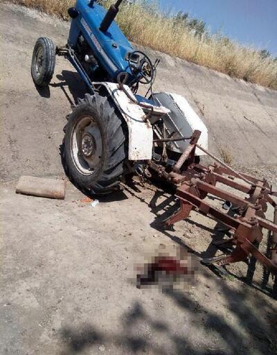 Sulama kanalına devrilen traktörün sürücüsü yaşamını yitirdi