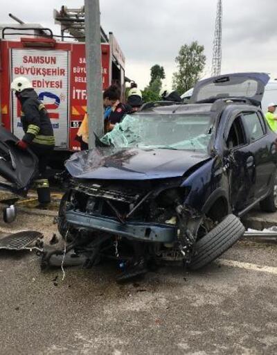 Samsun’da kaza: 1 ölü, 6 yaralı