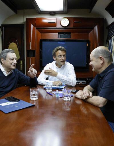 AB liderlerinden Ukrayna'ya kritik ziyaret