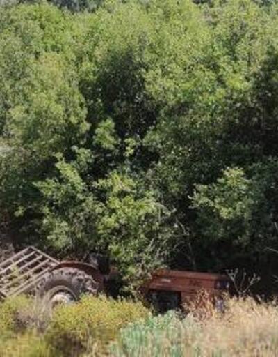 Manisa'da traktörün altında kalan çiftçi öldü