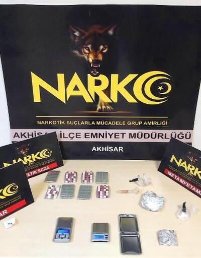 Akhisar'da uyuşturucuyla yakalanan 3 şüpheliye tutuklama