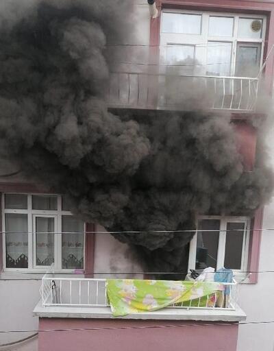 Kırıkkale'de mutfakta çıkan yangın söndürüldü
