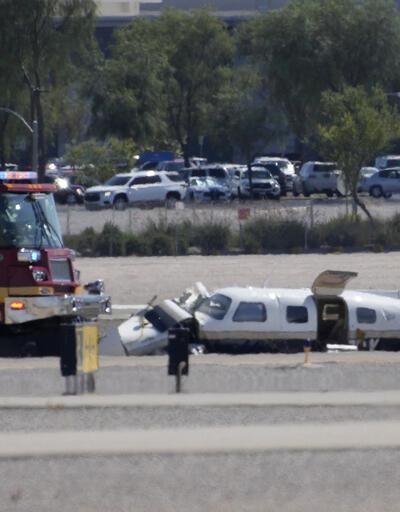 ABD'de havalimanında 2 uçak çarpıştı: 4 ölü