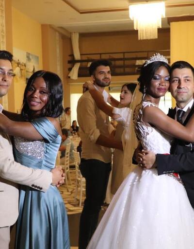 Vasiyetle yapılan ilk düğünün ardından Afrika'dan üç gelin geldi