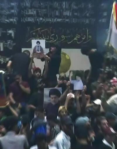 Irak iç savaşa mı gidiyor? Protestocular Irak Meclisi'ni bastı