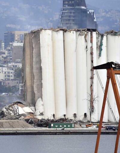Beyrut Limanı patlamasında 2. yıl: Bu sefer kendiliğinden çöktü!