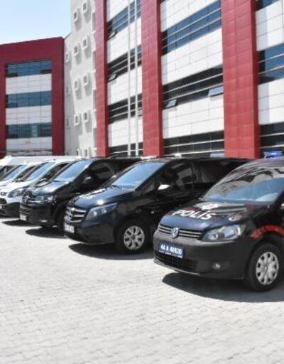 Malatya Emniyet Müdürlüğü'ne 10 yeni araç