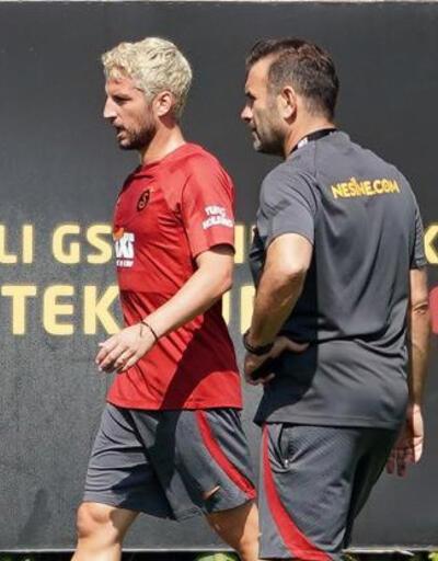 Galatasaray'da yeni transferler sahaya indi