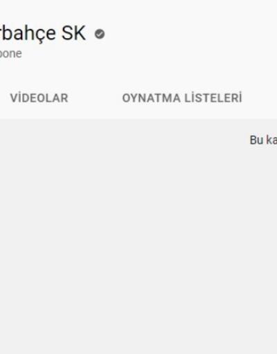 Fenerbahçe'nin YouTube kanalı hacklendi