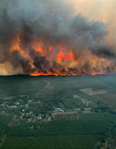 Fransa’da orman yangını: 6 bin hektar alan kül oldu