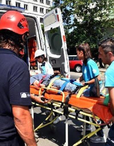 Beşiktaş'ta olası İstanbul depremine karşı tatbikat yapıldı
