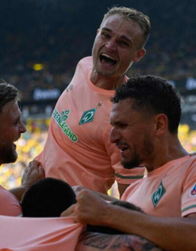 Werder Bremen'den Borussia Dortmund'a tarihi şok!