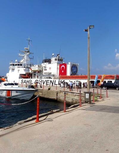 Arama kurtarma alanında Türkiye'deki 4 gemiden biri! Ziyaretçi akınına uğradı