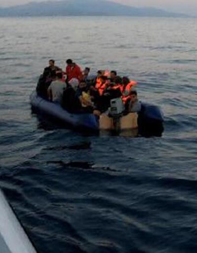 Çanakkale'de 32 kaçak göçmen kurtarıldı 