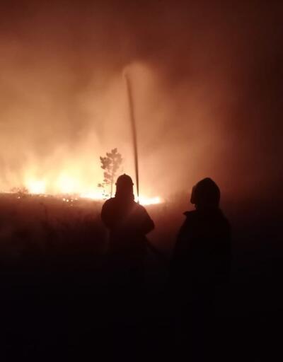 Kazakistan'da orman yangını: 10 yaralı