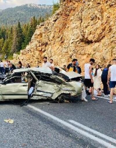 Akseki'de kaza: 4 yaralı