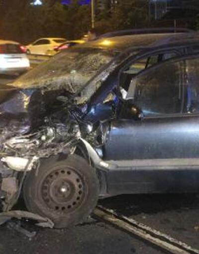 Şişli'de zincirleme trafik kazası: 3 yaralı