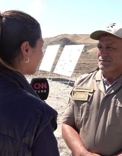 CNN TÜRK ekibi Karabağ’da: Canlı yayında mayın imhası