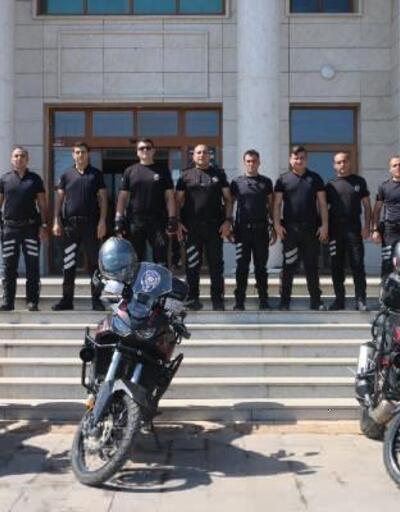 Kırıkhan'da motosikletli polis timleri göreve başladı