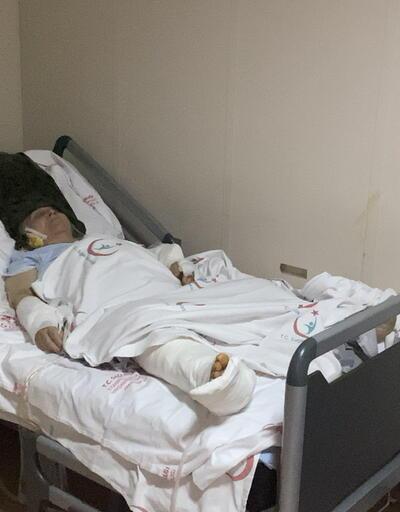 Üsküdar'da pitbull dehşeti! 4 kez ameliyat edildi, bacağını kaybetme riski var