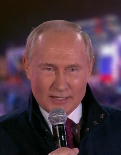 Putin, Moskova'daki 'ilhak' kutlamalarında konuştu: Evinize hoş geldiniz