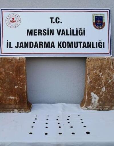 Mersin'de tarihi eser kaçakçılığı yapan şüpheli yakalandı