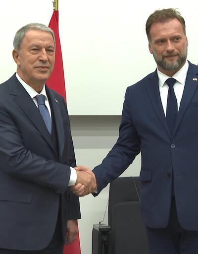 Bakan Akar, Hırvatistan Savunma Bakanı Banozic ile görüştü