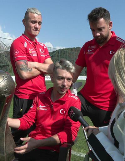 Dünya Şampiyonu Ampute Milli Takımı, CNN TÜRK'e konuştu
