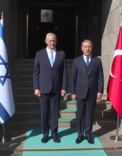 İsrail Savunma Bakanı Ankara'da