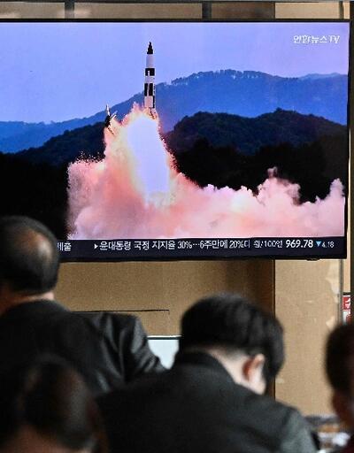 Kuzey Kore Japon Denizi'ne 2 balistik füze fırlattı